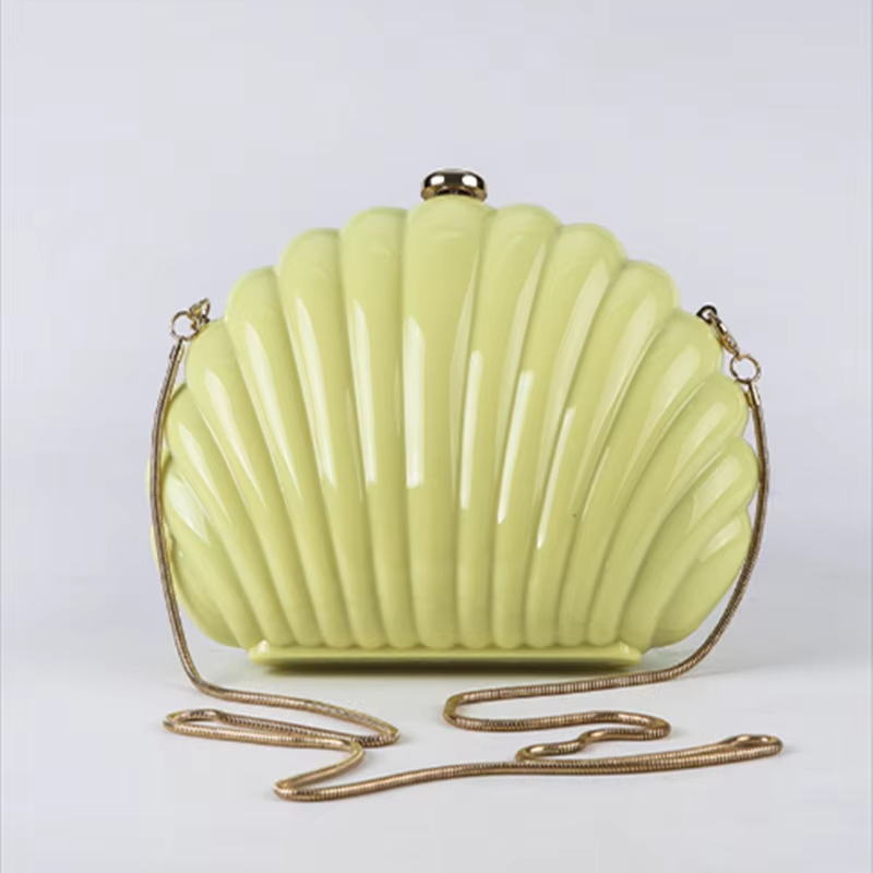 Luxury Bags Mini - Lady Mini Shell Bag Acrylic High