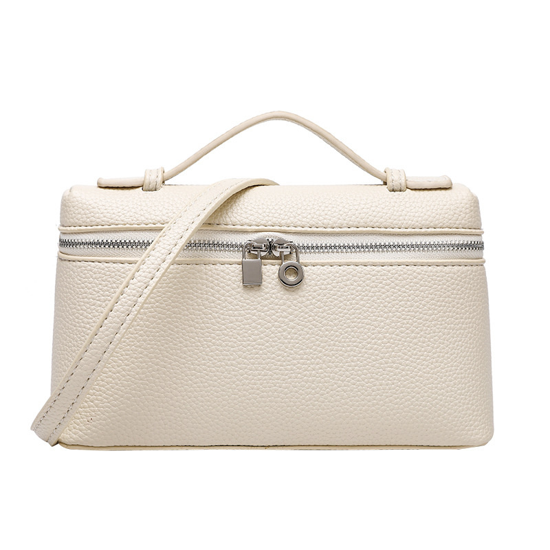 Mini Box Shoulder Bag Faux Lea - Structured Handbag Top Handle 评论和价格