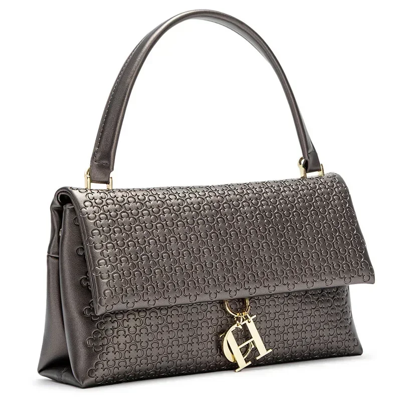 CH Elegant Handbag Monogram Em - Structured Handbag Top Handle 评论和价格