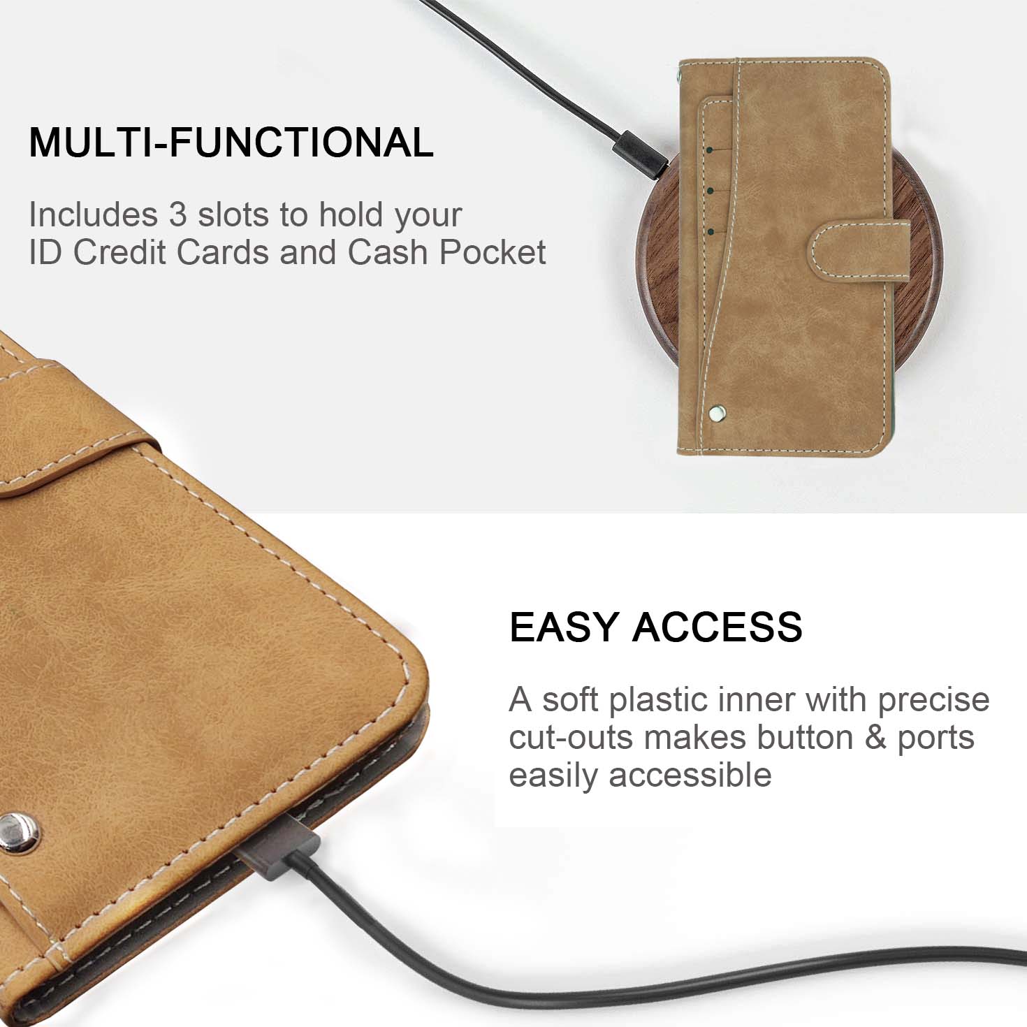 Vintage Leather Wallet Infinix - Luxury Bags Edit 评论和价格