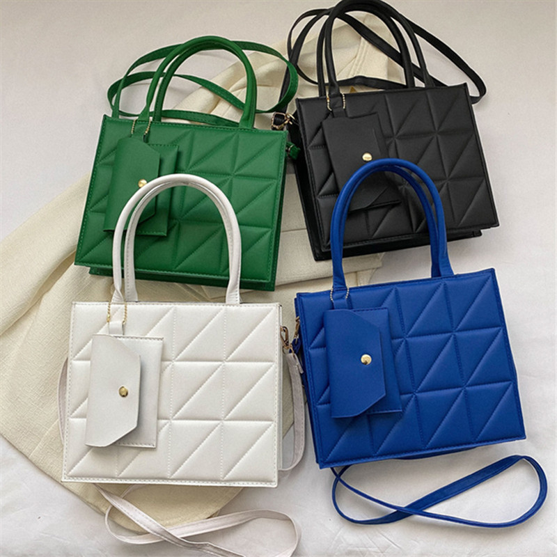 Stylish Quilted Tote Bag, Stru - Structured Handbag Top Handle 评论和价格