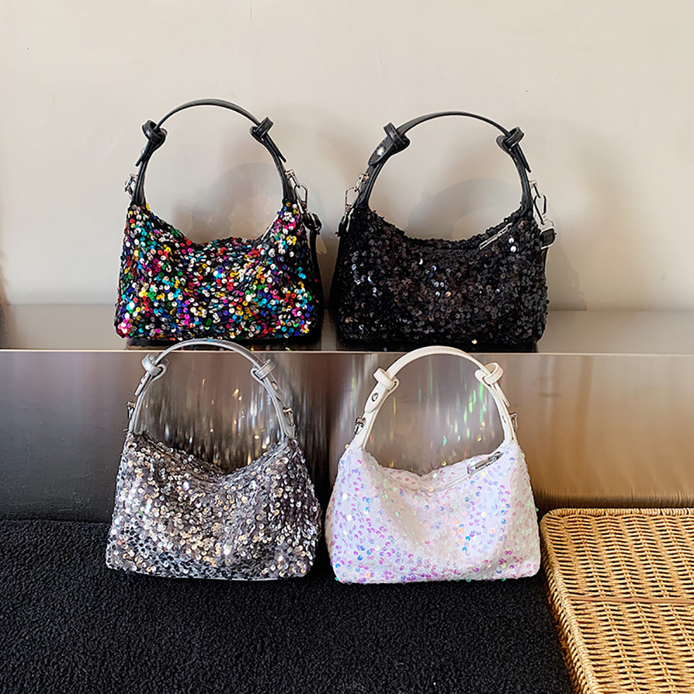 Women's Sequins Single Shoulde - Luxury Bags 2026 Trends 评论和价格