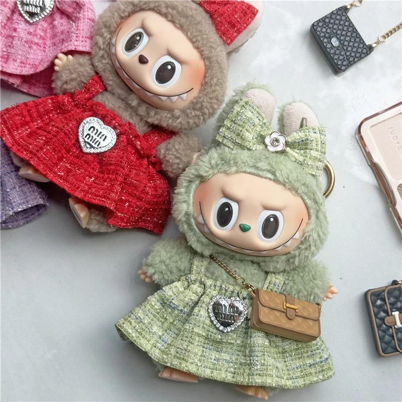 15 17cm For Labubu Doll Adorab - Luxury Bags Mini 评论和价格