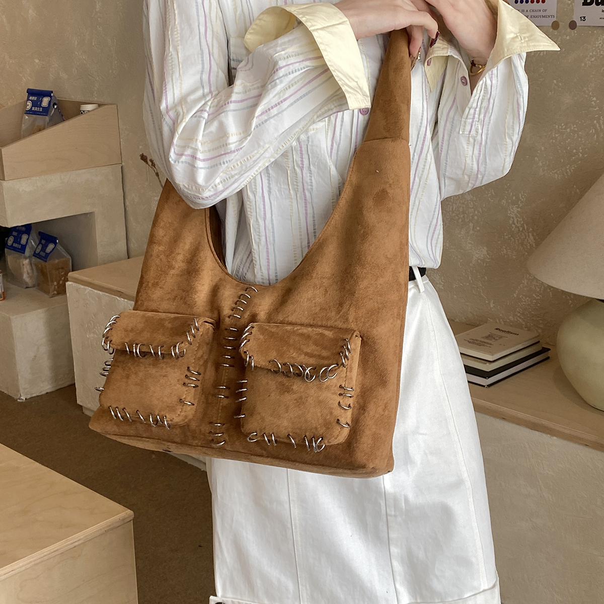 Women's Suede Large-Capacity S - Luxury Bags 2026 Trends 评论和价格
