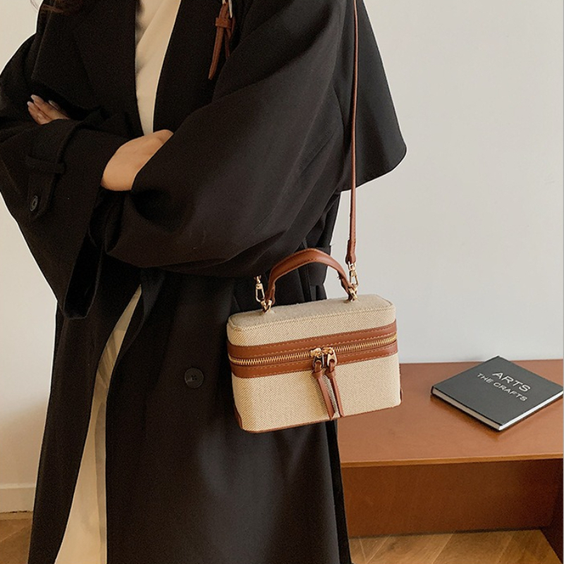 Women's PU leather Crossbody S - Structured Handbag Top Handle 评论和价格