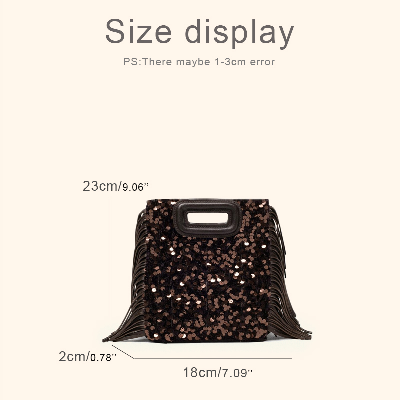Mini Sequin Clutch Evening Bag - Luxury Bags Mini 评论和价格