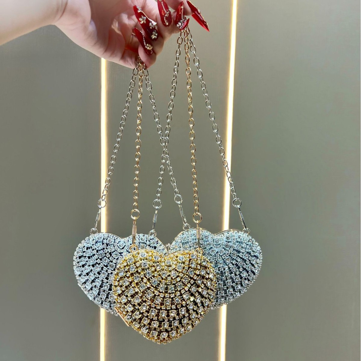 Luxury Rhinestone Crystal Clut - Luxury Bags Mini 评论和价格